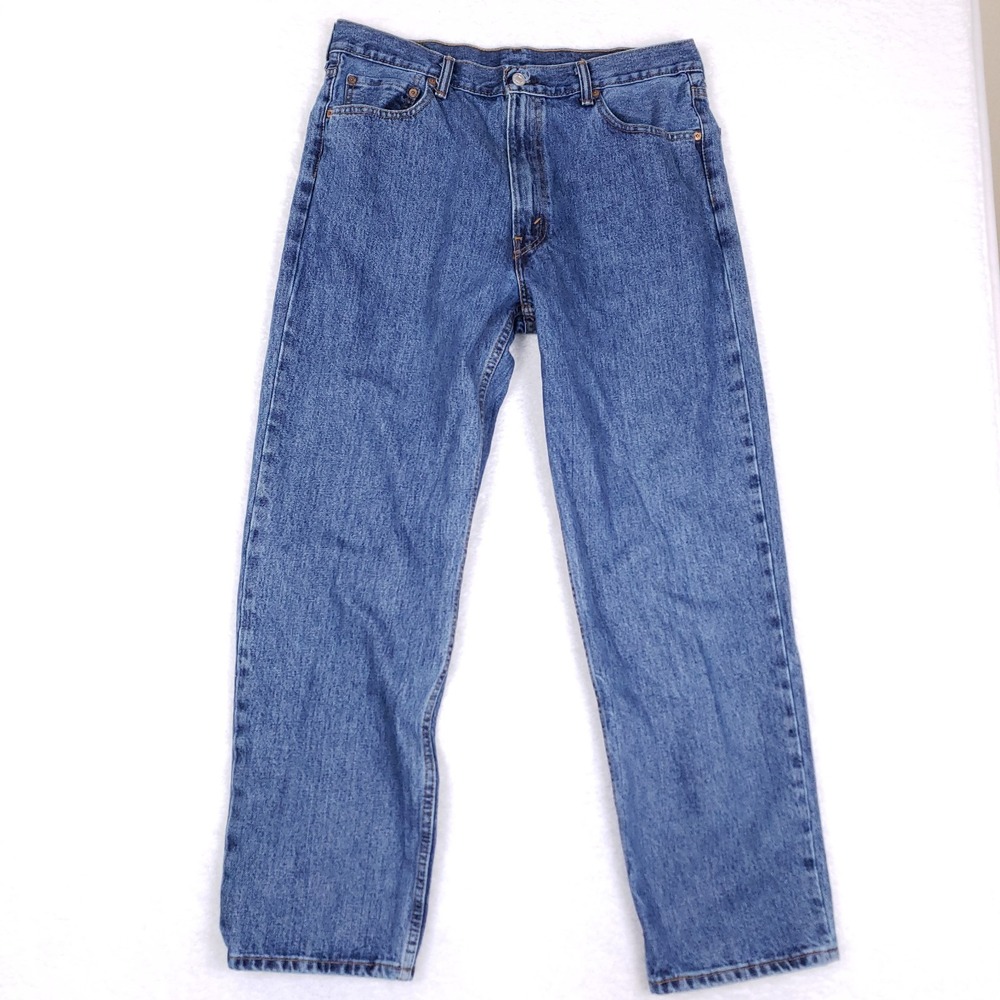 Levi's Jeans 550 Relaxed Fit‎ W34 L30 Blue Normcore Retro Basics Minimal Dadcore